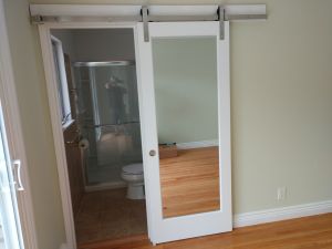 Mirror Barn Door